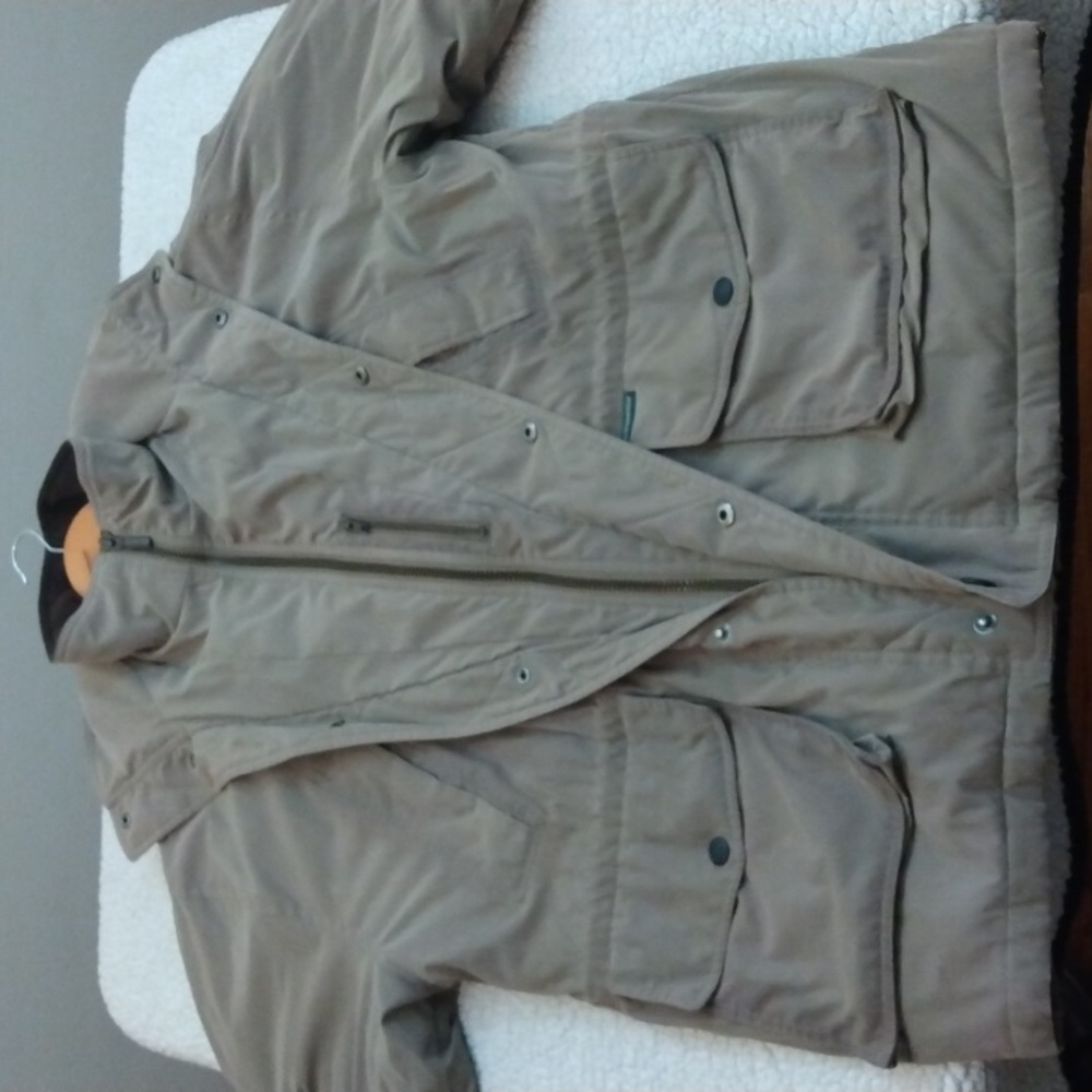 Weatherproof Tan Microfiber Fall/Winter Coat (Lar… - image 6